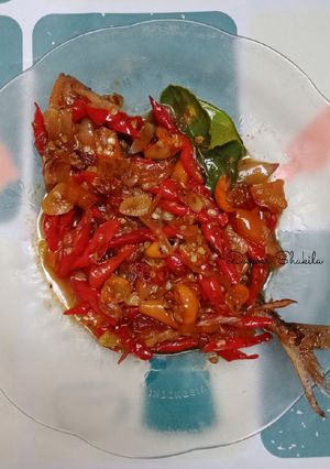 Foto resep Tumis cabe peda asin daun jeruk