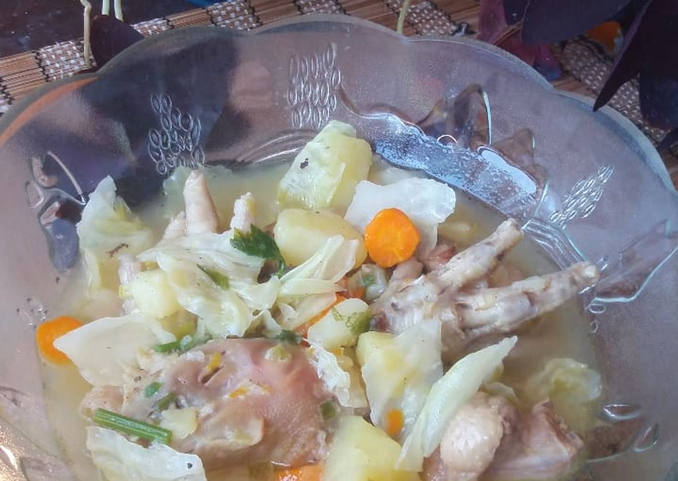 Sop Ceker Kepala