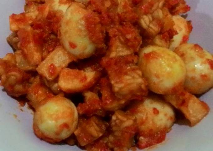 Anti Ribet, Memasak Balado telur puyuh simple Anti Gagal
