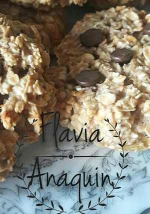 Una foto de Galletas de banana y avena