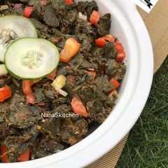 A picture of Moringa salad 🥗.