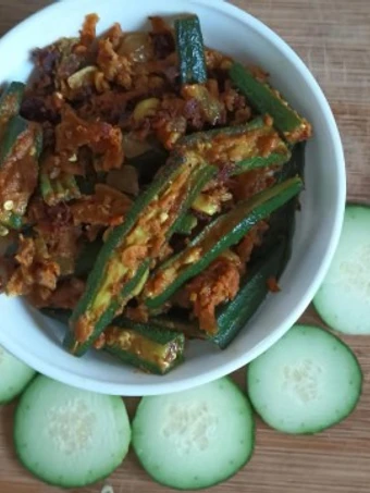 Recipe Masala bhindi/lady finger which Delicious