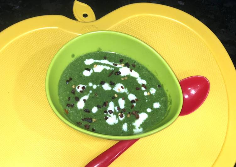 Cream of Spinach Soup