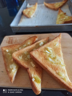Foto resep Garlic bread roti tawar