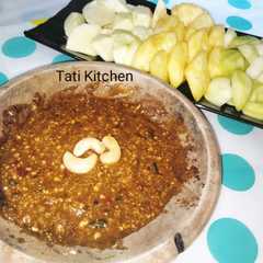A picture of Sambal Rujak Kacang Mede.