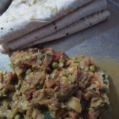 A picture of Cabbage curry.