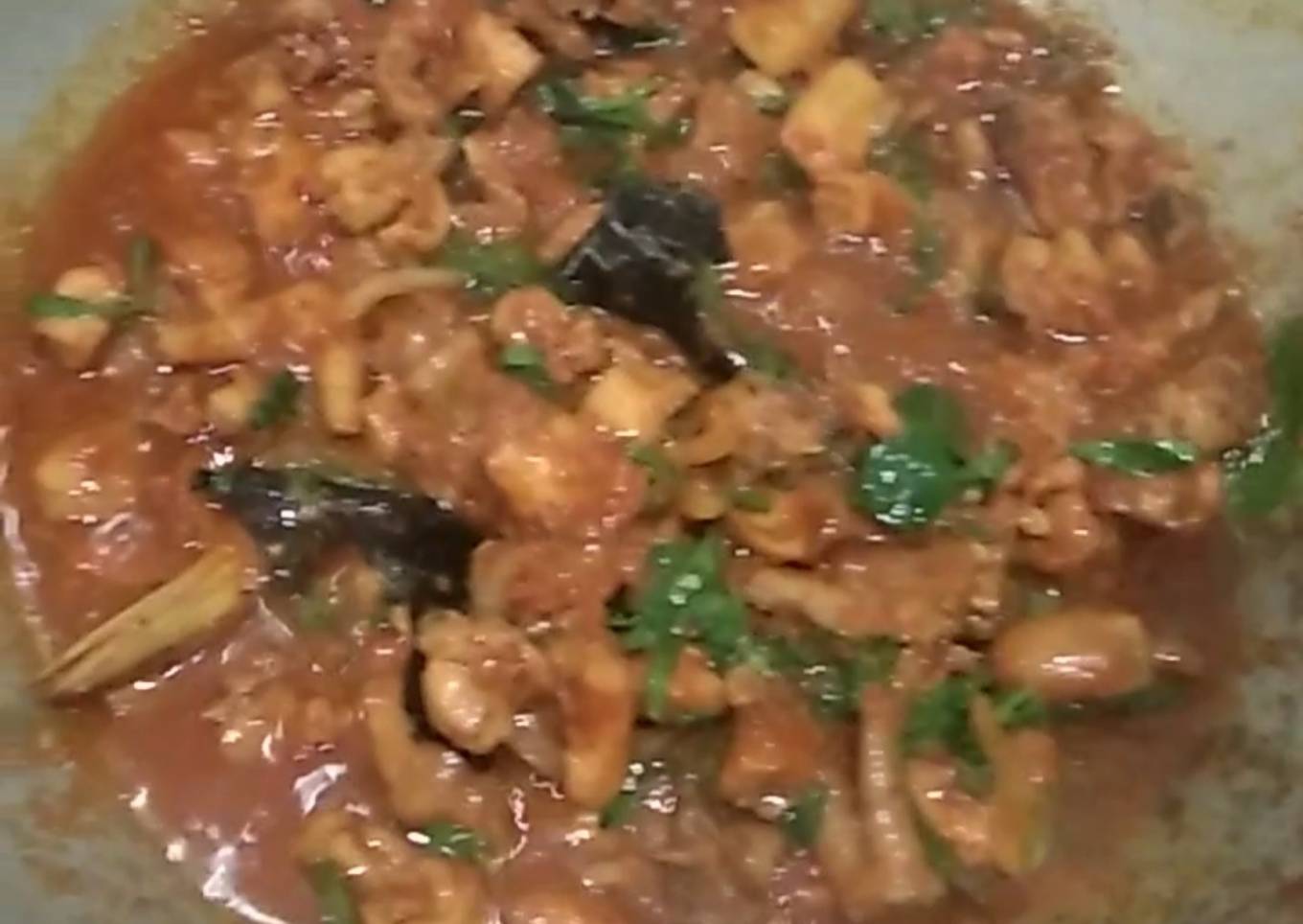 Resep Rica - Rica Ayam Pedas Manis yang Enak