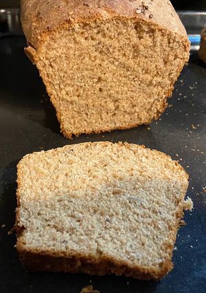 Una foto de Pan de harina integral