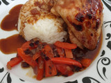 Chicken thigh with lemon hinted jasmine rice