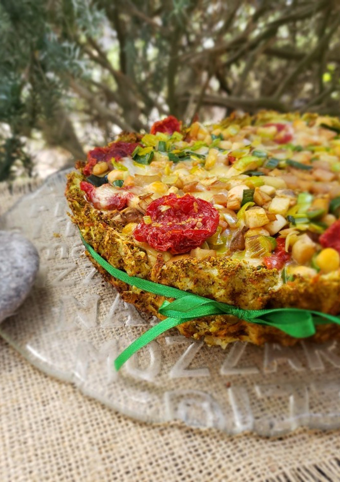 Una foto de Tarta base de brócoli🥦