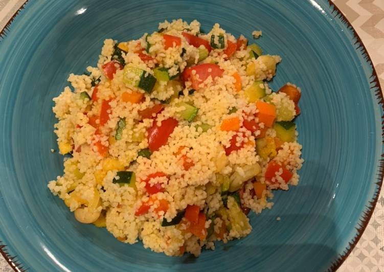 Ricetta Cous Cous Verdure E Gamberi Di Milly Cookpad