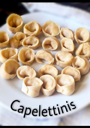 Una foto de Capelettinis De Jamón y Queso