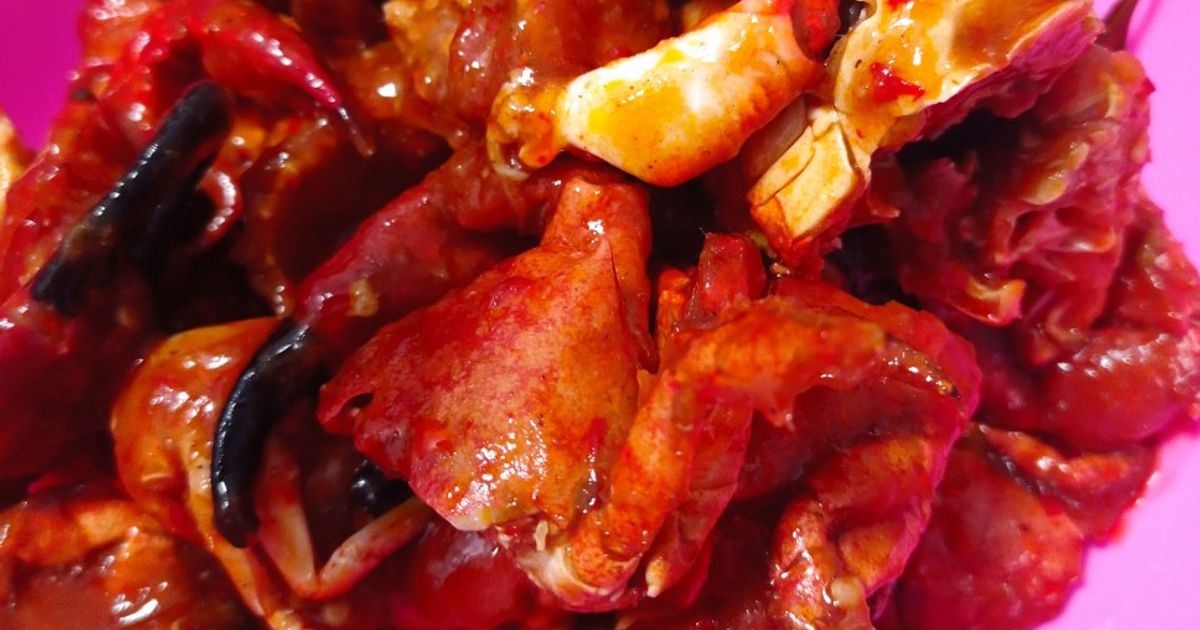 Kepiting Batu Saus Padang