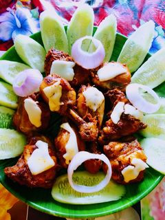 চীজি গ্রিলড চিকেন(Cheesy grilled chicken recipe in bengali) রেসিপির প্রধান ছবি