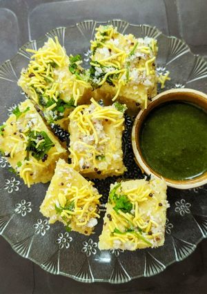 A picture of Gujarati Dhokla.