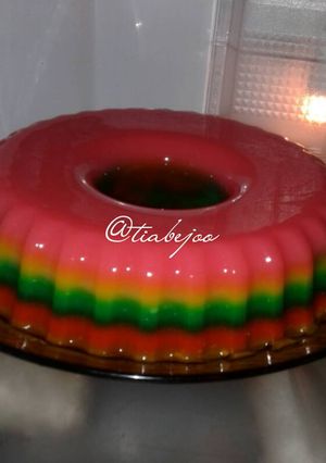 Foto resep Puding Rainbow endess😋
