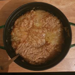 Bramley Apple Crumble A picture of Bramley Apple Crumble.