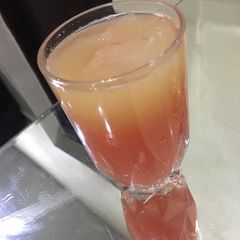 A picture of Watermelon and pineapple lemonade.
