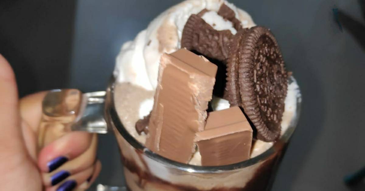 Oreo Chocolate icecream Shake Recipe by Bibhasini Patra Cookpad