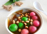Gambar ronde tepung ketan