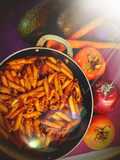 Red sauce penne pasta