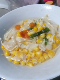 Foto resep Sop jagung kembang tahu