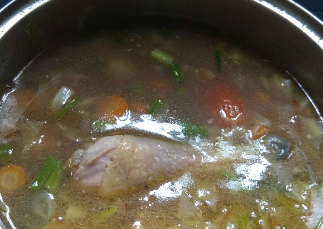 Sop ayam kampung special