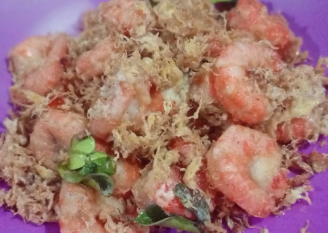 30. Udang Goreng Bersarang