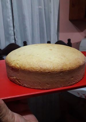 Una foto de Bizcochuelo casero