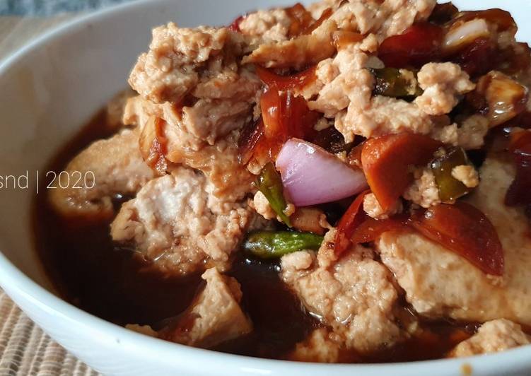 Resep Tahu Bejek Rawit Kecap #masakanindo 🇮🇩 Anti Gagal