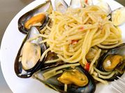 A picture of main dish clams