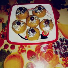 A picture of Besan laddu.