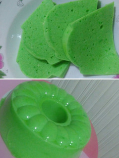 Foto resep Puding busa tape ketan ijo
