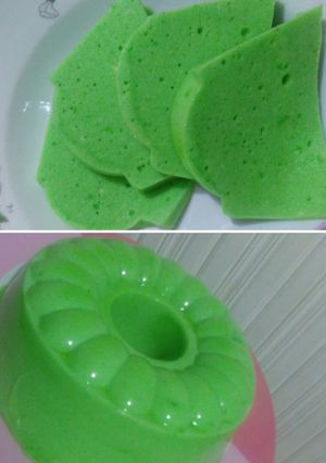 Foto resep Puding busa tape ketan ijo