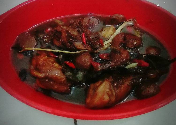 Semur ayam bakso sapi