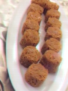 صورة لوصفة حلى الشعيرية