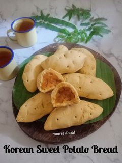 Foto resep Korean sweet potato bread
