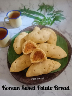 Foto resep Korean sweet potato bread