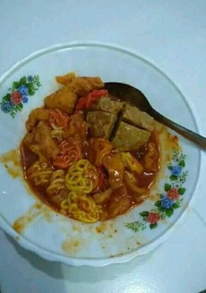 Foto resep Seblak bakso maknyoss