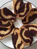 Cake marbré façon savane