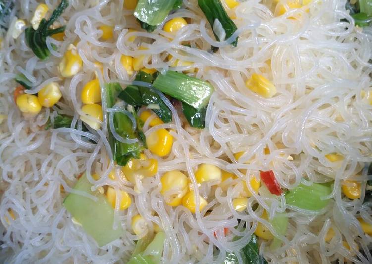 Resep Bihun goreng jagung manis, Bisa Manjain Lidah