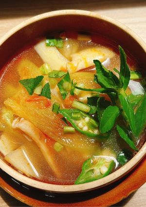 Hình của món Canh chua Nam Bộ biến tấu.