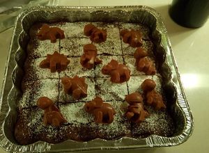 Foto principal de Brownie de galletas Dinosaurus y chocolate con leche 🦖❤️