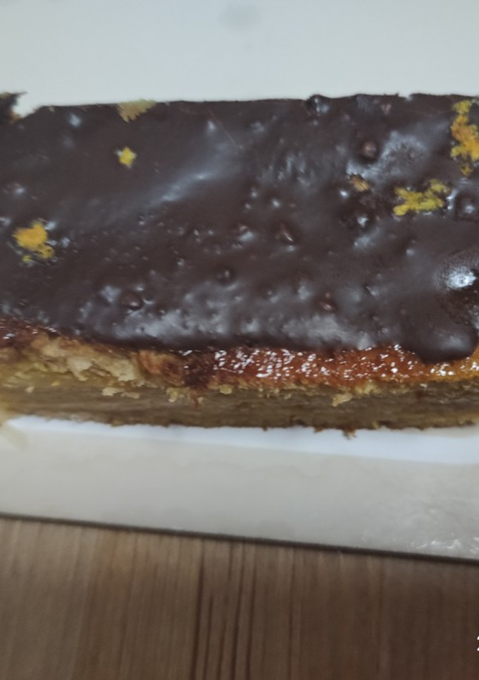 Una foto de Postre a la naranja