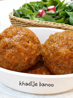 عکسی از دستور کوفته تبریزی