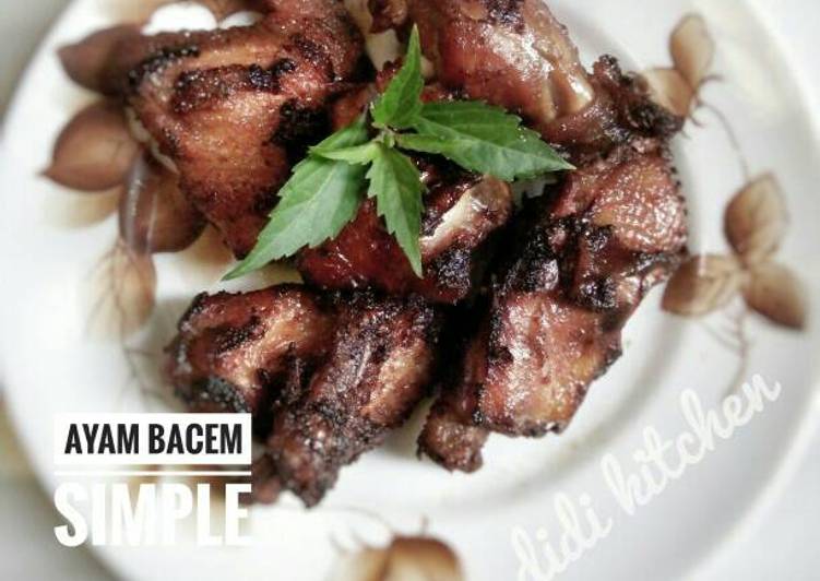 Ayam Bacem simple no ribet