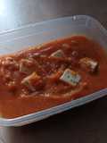 Sup labu tomat (pumpkin tomato soup)