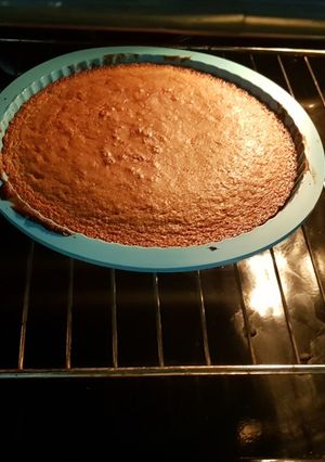 Una foto de Brownie de vainilla