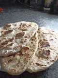 Pan naan a la uruguaya