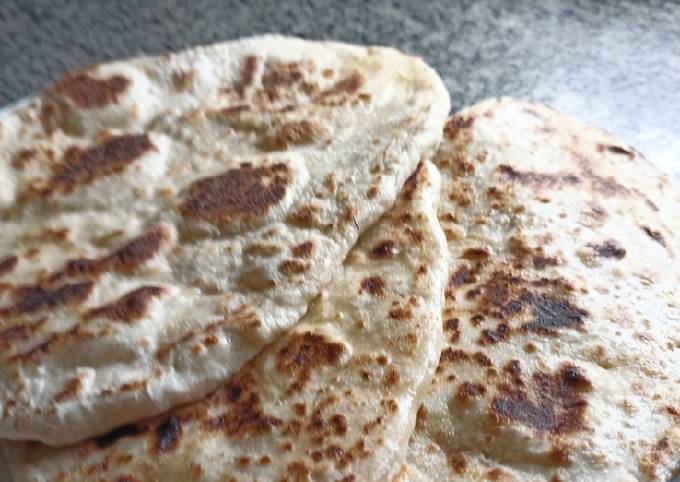 Pan naan a la uruguaya Receta de shirley echague- Cookpad